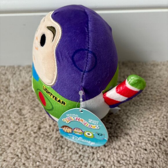 Disney Squishmallows Buzz Lightyear Plush Toy 5” Soft & Cuddly New w Tag - Picture 2 of 6